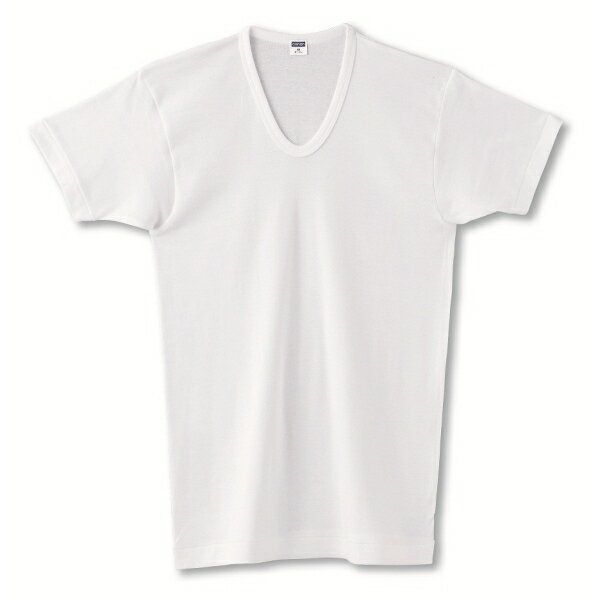 紳士 半袖U首肌着 [M〜L]