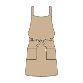 [EDWIN] エプロン無地前紐 [全4色]