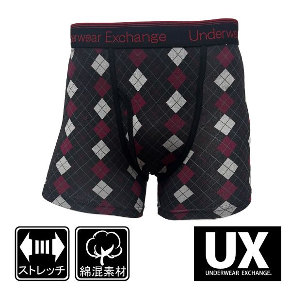 [UNDERWEAR EXCHANGE] �ܥ������֥꡼�� 33052-23440 [�֥�å�][��2������]