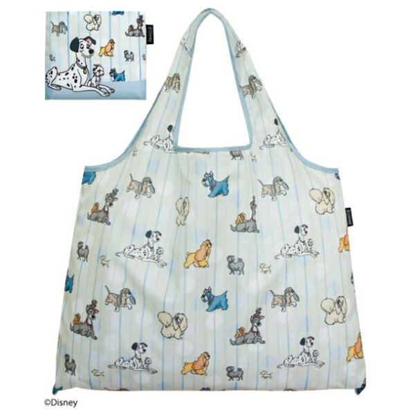 ディズニー ショッピングバッグ折りたたみエコバッグ [ Dogs ] [キャンセル・変更・返品不可]のサムネイル