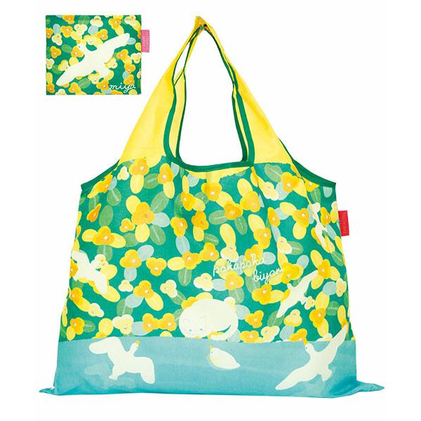 [デザイナーズジャパン] ショッピングバッグ 折りたたみエコバッグ 「PANSY」(designed by 宮下和)