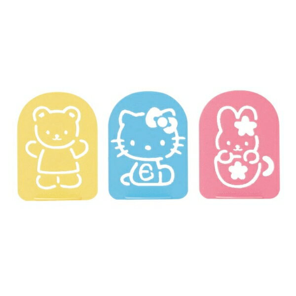 ハローキティ ふりかけプレート3枚セット サンリオ キッチン小物(日本製) [キャンセル・変更・返品不可]