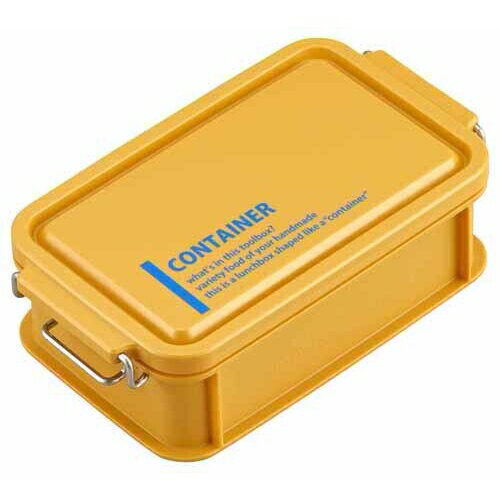 LUNCH CHIME コンテナランチボックス600mL (日本製) イエロー LCM No.3 CTN-600 YE [キャンセル・変更・返品不可]