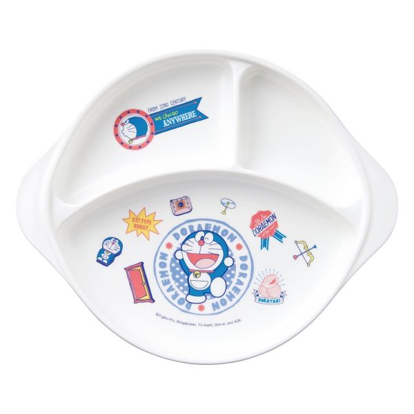 ドラえもん ランチ皿(足ゴム付) (日本製) [キャンセル・変更・返品不可]