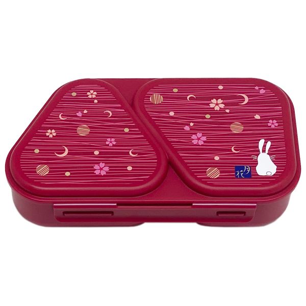 月花 おにぎりランチケース おにぎり 簡単 携帯 抗菌 和柄(日本製) [キャンセル・変更・返品不可]