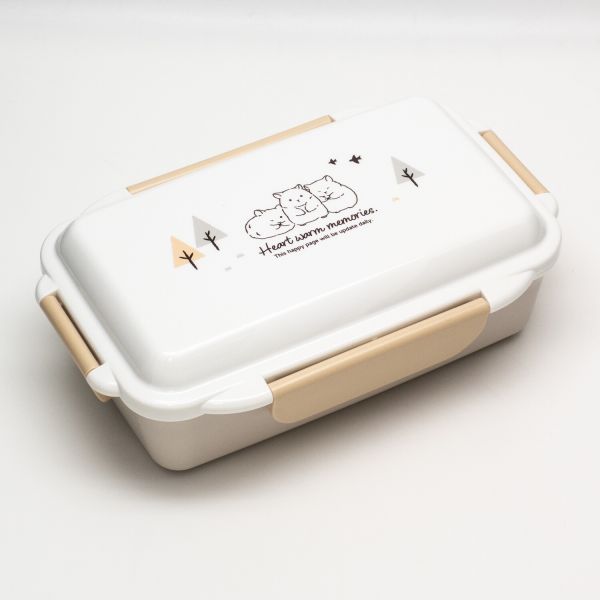ハムスター ランチボックス(仕切付) 抗菌 [日本製] [キャンセル・変更・返品不可]