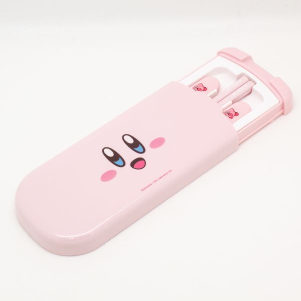 星のカービィ 引フタトリオ 箸・スプーン・フォーク 3点セット(日本製) [キャンセル・変更・返品不可]