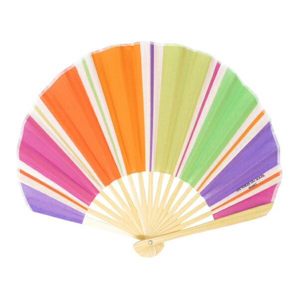 レ・トワール・デュ・ソレイユ 扇子 JOUR DE FETE(ジュール ド フェット) 010-301 [キャンセル・変更・返品不可]のサムネイル