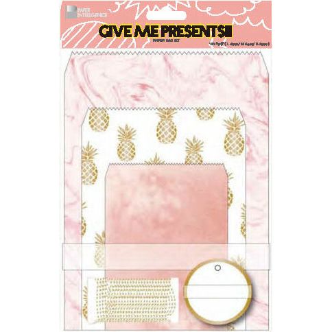 ペーパーバッグキット パイナップル 15154 ※訳あり(輸入品のためパッケージ汚れ等の可能性あり) [キャンセル・変更・返品不可]