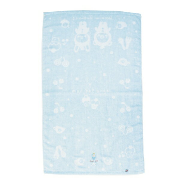 [anano cafe] AC.ベビー今治着ぐるみバスタオル ブルー [キャンセル・変更・返品不可]