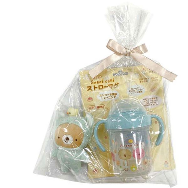 [anano cafe] AC.ストローマグセット ブルー [キャンセル・変更・返品不可]