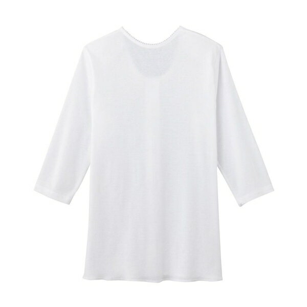 GUNZE(グンゼ) 愛情らくらく ワンタッチ7分袖インナー(2枚組) [キャンセル・変更・返品不可]