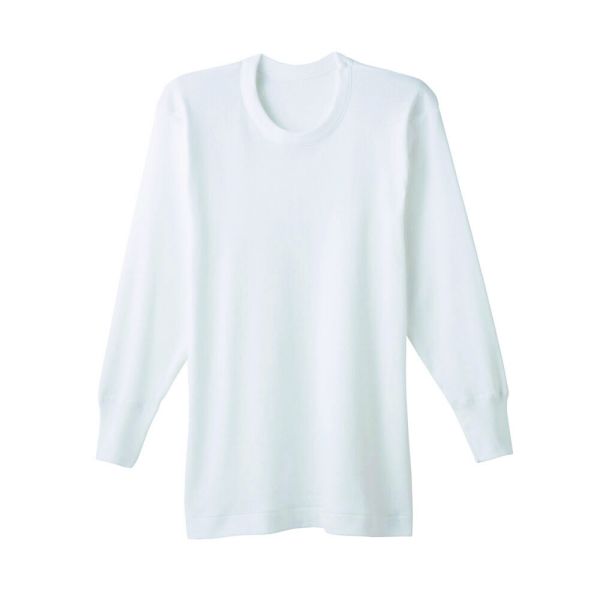 GUNZE(グンゼ) 快適工房/遠赤外線加工 長袖丸首 [(03)ホワイト][全2サイズ] [キャンセル・変更・返品不可]