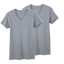 GUNZE(グンゼ) YG/COTTON Tシャツ2P VネックTシャツ [全3色×3サイズ] [キャンセル・変更・返品不可]