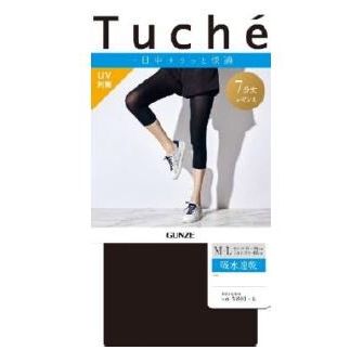 Patterned - GUNZE(グンゼ) TUCHE 吸水速乾レギンス 7分丈 [(026)ブラック][全2サイズ]