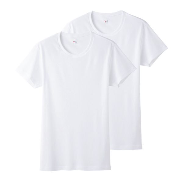 Other - GUNZE(グンゼ) YG/クル-ネックTシャツ [全3色×3サイズ]