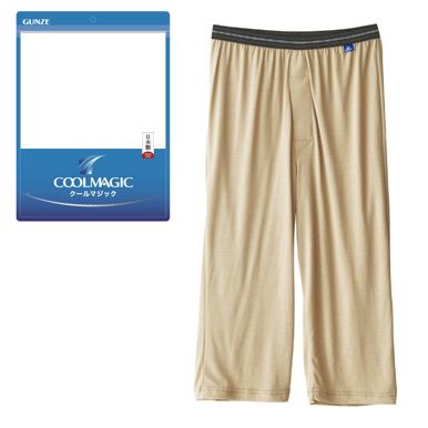 GUNZE(グンゼ) COOLMAGIC (クールマジック) ニーレングス(ステテコ/前あき) [全3色×3サイズ] [キャンセル・変更・返品不可]