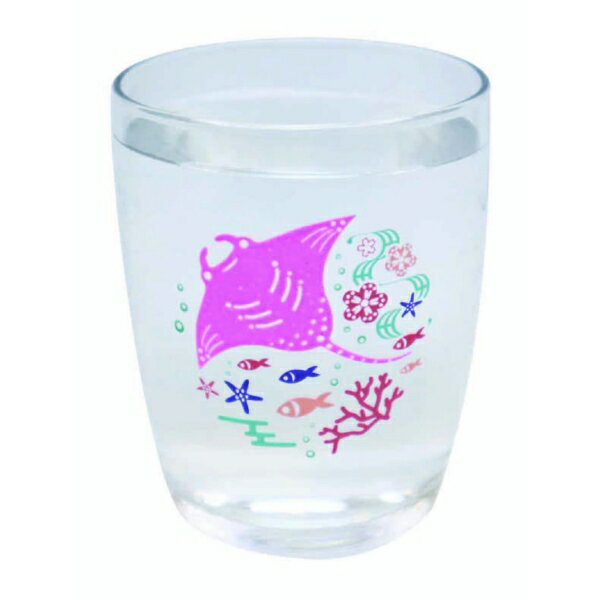 色変わりグラス-海の生き物- マンタ