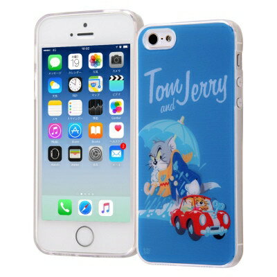 iPhone SE/5s/5 トムとジェリー TPUケース+背面パネル [キャンセル・変更・返品不可]