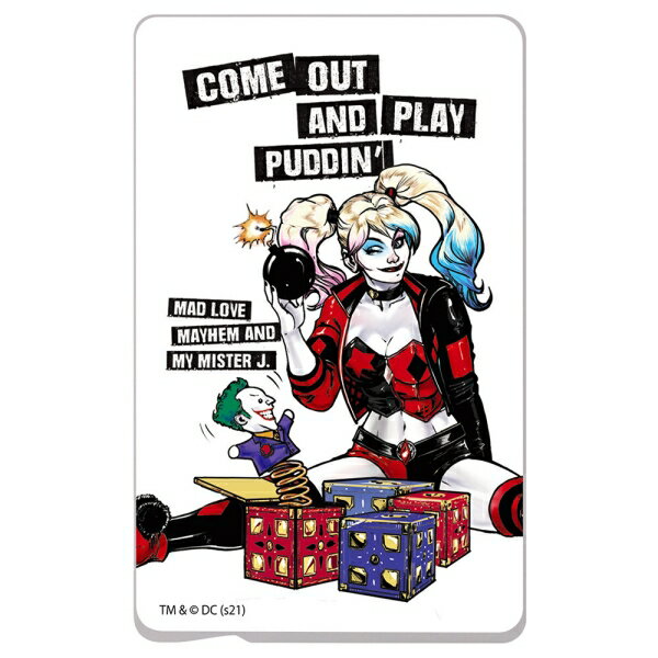 『バットマン』/ICカードステッカー/ハーレー・クイン [キャンセル・変更・返品不可]