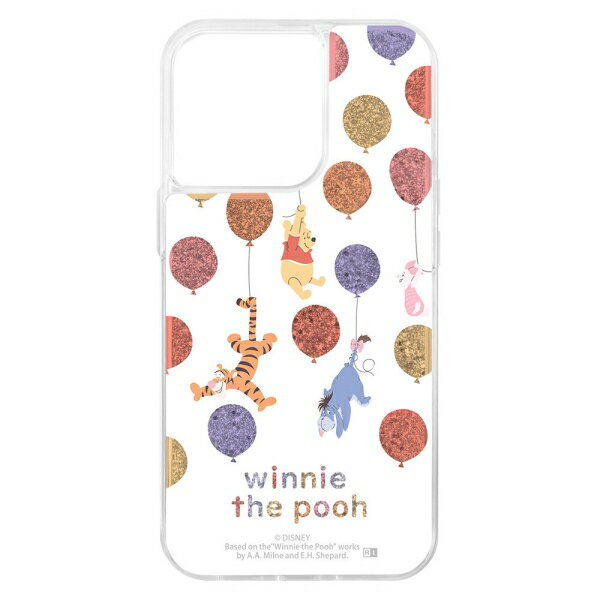 iPhone 13 Pro /『ディズニーキャラクター』/ラメ グリッターケース/バルーンと仲間達 [キャンセル・変更・返品不可]