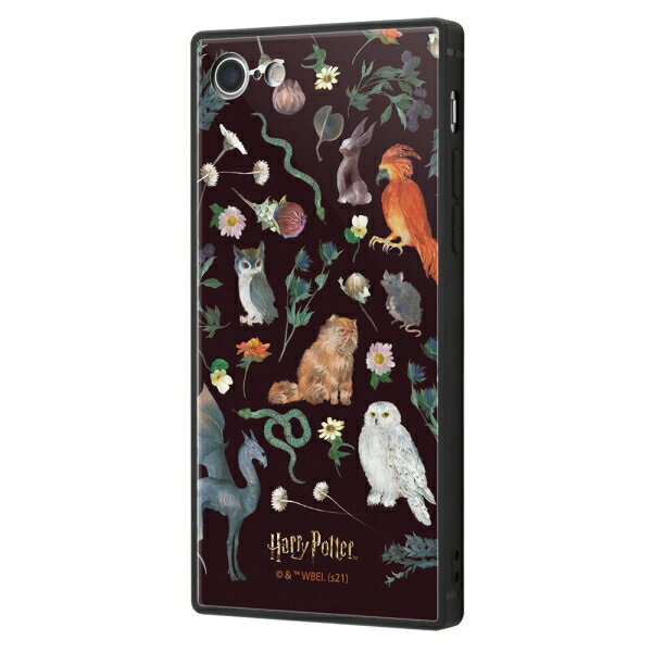 iPhone SE(第2世代) / 8 / 7 / 『ハリー・ポッター』/耐衝撃ケース KAKU トリプルハイブリッド/魔法動物 [キャンセル・変更・返品不可]