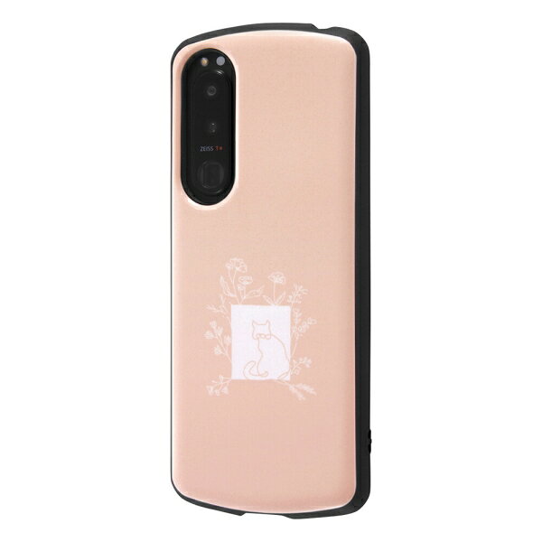 Xperia 5 III 耐衝撃ケース MiA-collection/ネコ/ピンク 