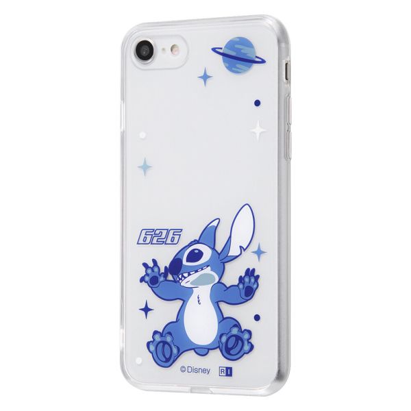 iPhone SE(第2世代)/8/7 『ディズニーキャラクター』/ハイブリッドケース Clear Pop/スティッチ [キャンセル・変更・返品不可]