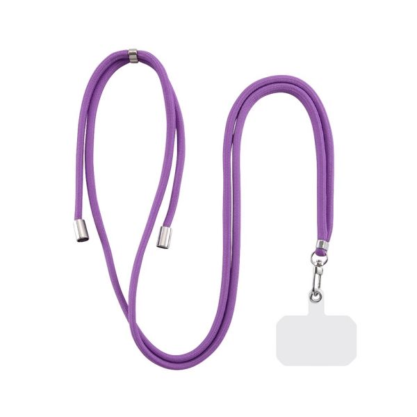スマートフォン ショルダーストラップ/パープル [キャンセル・変更・返品不可]