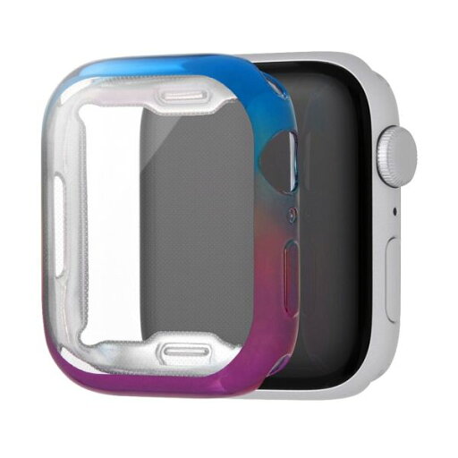Apple Watch Series 8 / 7 45mm・Apple Watch SE(第2 / 1世代) 44mm TPUソフトケース META グラデーションカラー/レインボー Apple Watch Series 8 / 7 45mm・Apple Watch SE(第2 / 1世代) 44mm TPUソフトケース META グラデーションカラー/レインボー