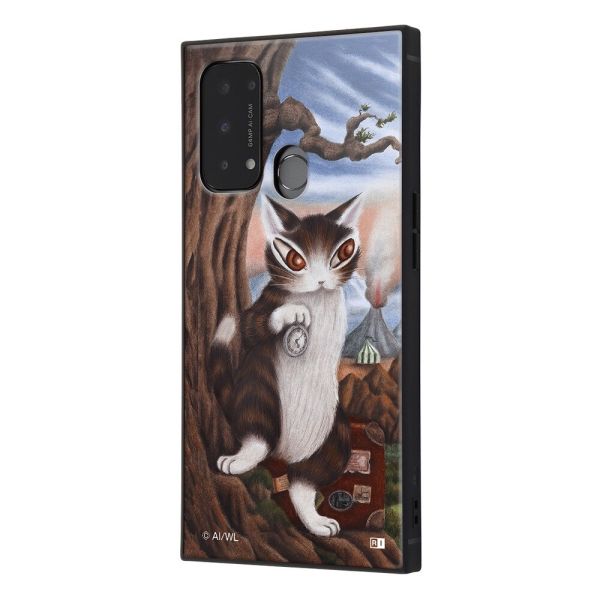 OPPO Reno5 A / 『猫のダヤン』/耐衝撃ハイブリッドケース KAKU / ダヤン_旅 [キャンセル・変更・返品不可]