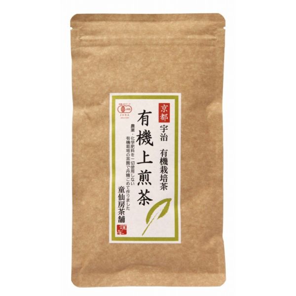 童仙房有機上煎茶100g 単品 [キャンセル・変更・返品不可]