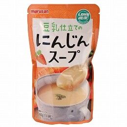 マルサンアイ 豆乳仕立てのにんじんスープ ※セット販売(10点入り) [キャンセル・変更・返品不可]