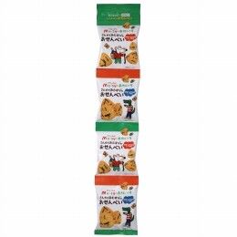 メイシー さんかくおむすびのおせんべい 4P ※セット販売(5点入り) [キャンセル・変更・返品不可]