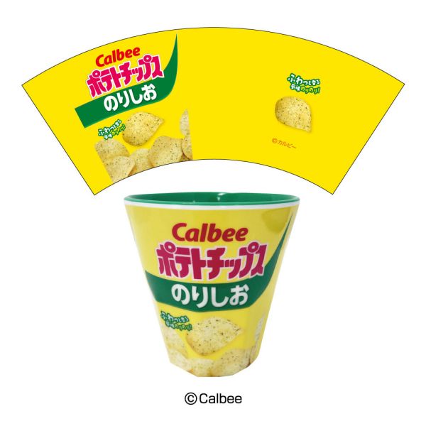 ポテトチップスメラミンカップ(のりしお) [キャンセル・変更・返品不可]