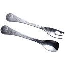 アンパンマン メタルスプーン・フォークセット S / ANPANMAN METAL SPOON & FORK (S) [キャンセル・変更・返品不可]