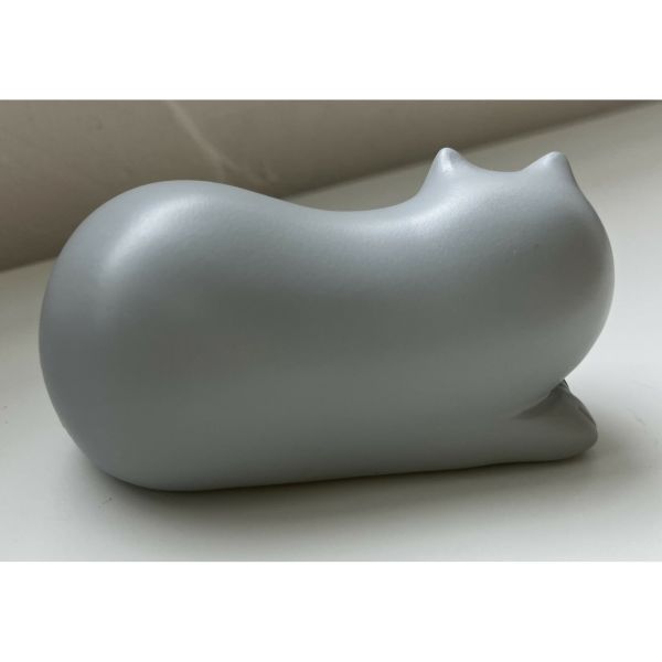 にゃふにゃふ レジン くつろぎマスコット GY [キャンセル・変更・返品不可]