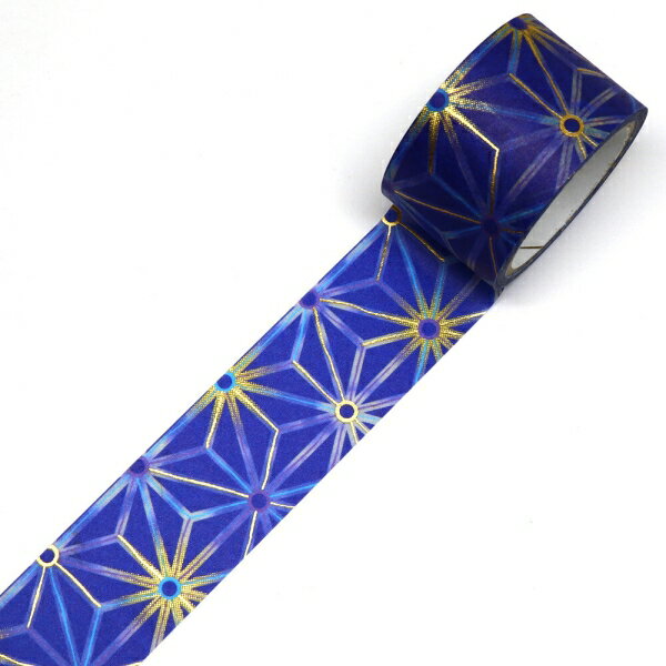 マスキングテープ 麻の葉 幅25mm