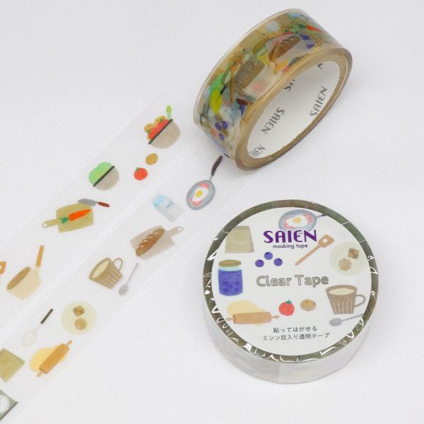 イースクエアのクリアテープ キッチン 幅15mm｜アングル3
