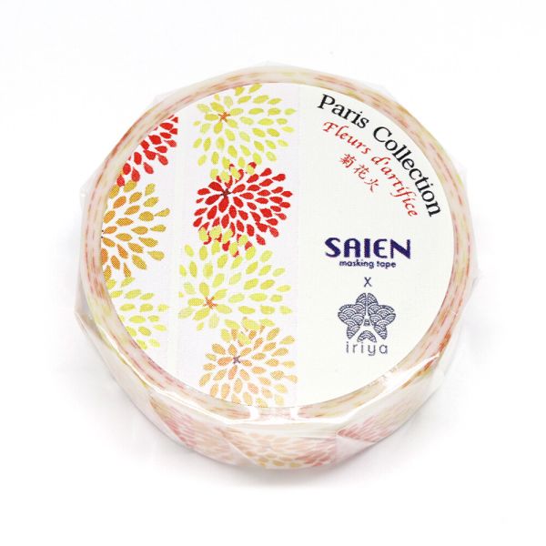 Ariane GERARD×SAIEN マスキングテープ 菊花火(きくはなび)