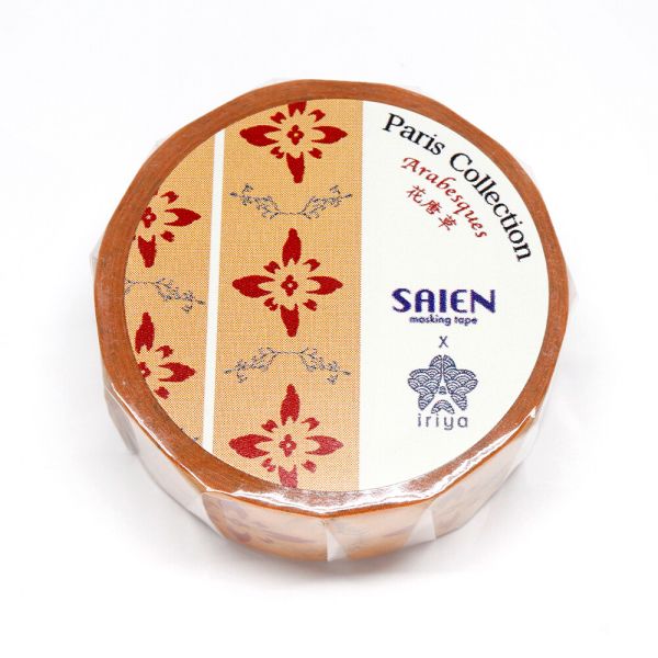 Ariane GERARD×SAIEN マスキングテープ 花唐草(はなからくさ)