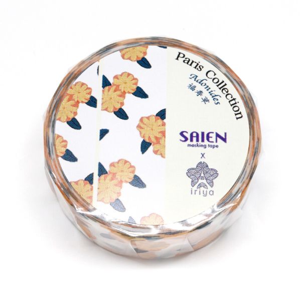 Ariane GERARD×SAIEN マスキングテープ 福寿草(ふくじゅそう)