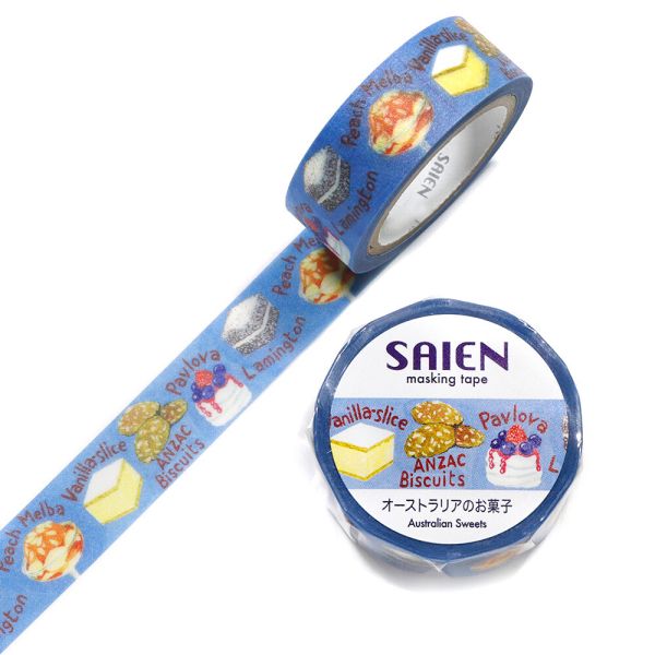 マスキングテープ オーストラリアのお菓子 15mm [キャンセル・変更・返品不可]