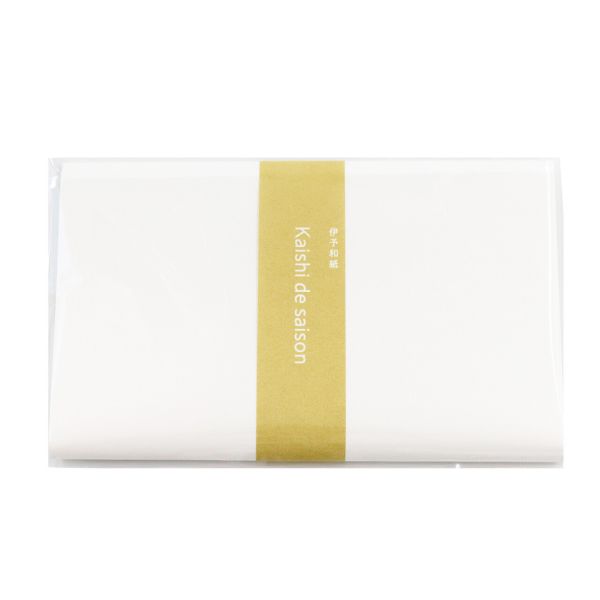 懐紙 Kaishi de saison 白無地