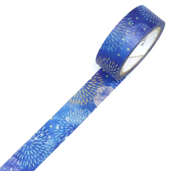 マスキングテープ 打ち上げ花火 15mm×7m巻