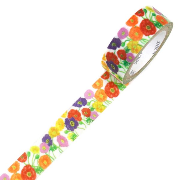 マスキングテープ ポピー 15mm×7m巻