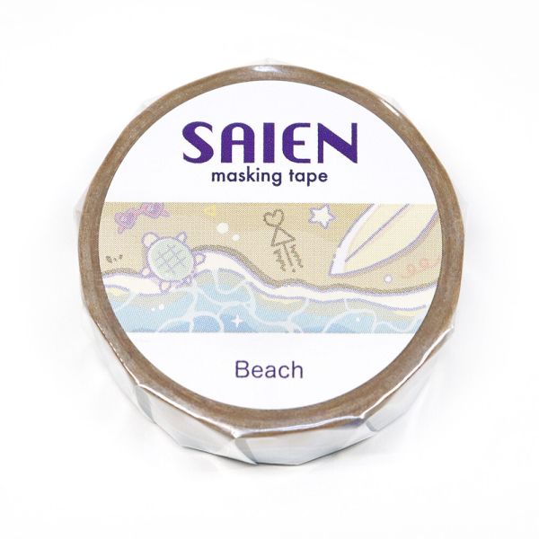 マスキングテープ Beach 15mm [キャンセル・変更・返品不可] 2