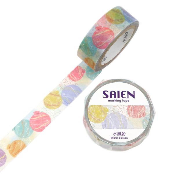 マスキングテープ 水風船 15mm×7m巻