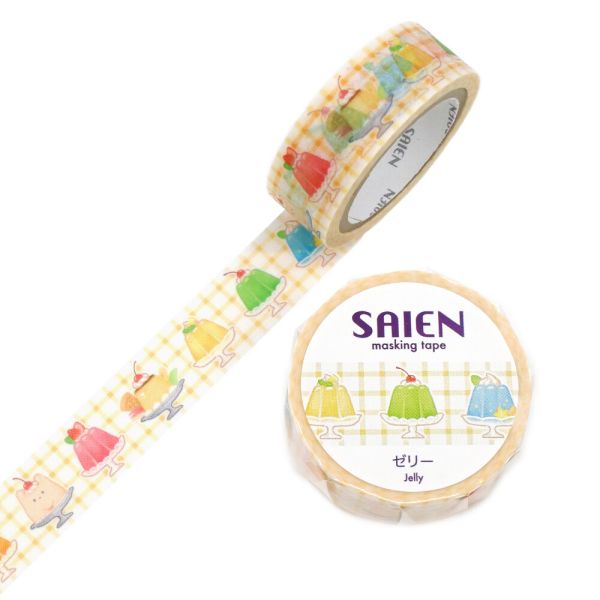マスキングテープ ゼリー 15mm×7m巻