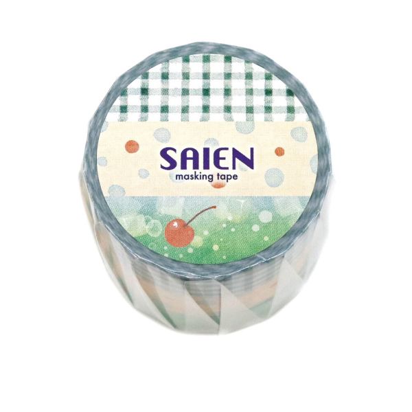 マスキングテープ クリームソーダ 3柄(各別柄) 15mm×7m巻